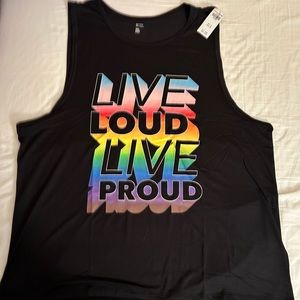 Gilly Hicks - Pride “LIVE LOUD LIVE PROUD “ Tank Too